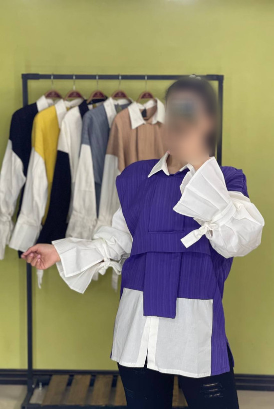 شومیز زنانه نخی