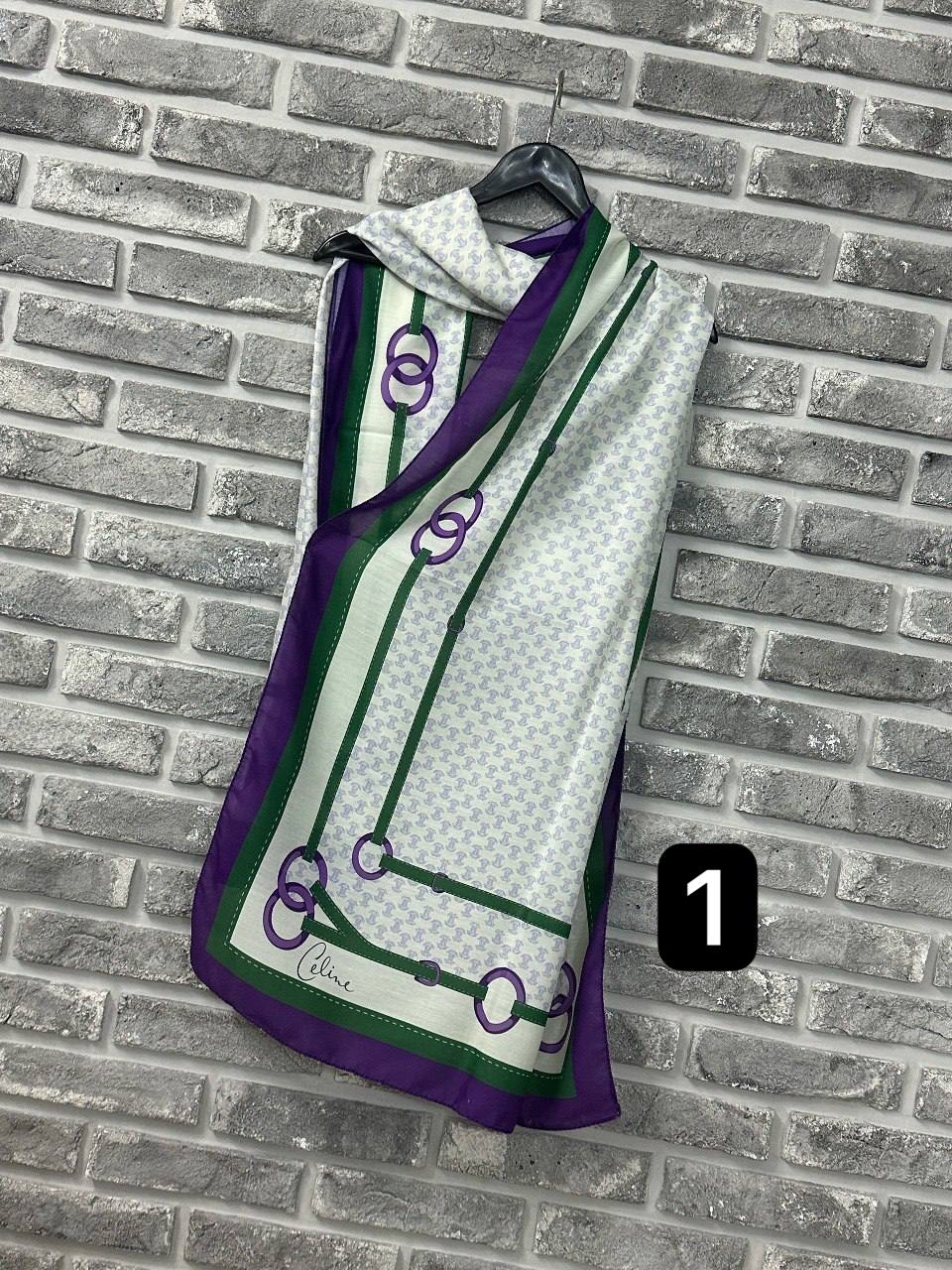 شال نخی تابستانه و بهاره طرحدار سبک و خنک کد 10252