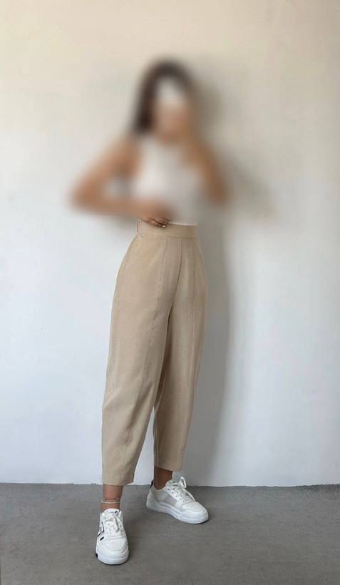شلوار لینن زنانه مدل مام